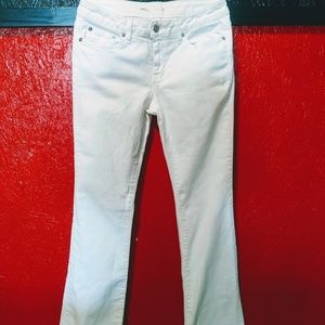 Michael Kors- White Stretch Denim Jeans